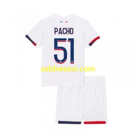 Paris Saint-Germain Willian Pacho 51 Gostujući Dječji Nogometni Dres 2024-2025